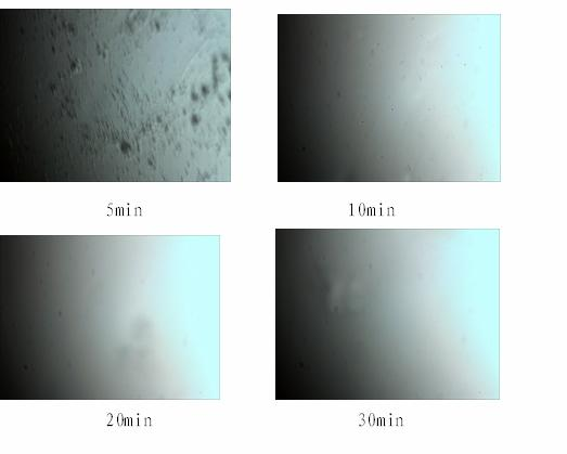 Preparation method of organic silicon rubber for encapsulating LED being convenient for vacuum defoamation