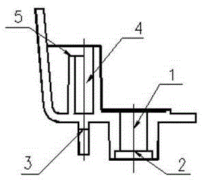 Lamp housing provided with lamp fall-preventing and dimming mechanism