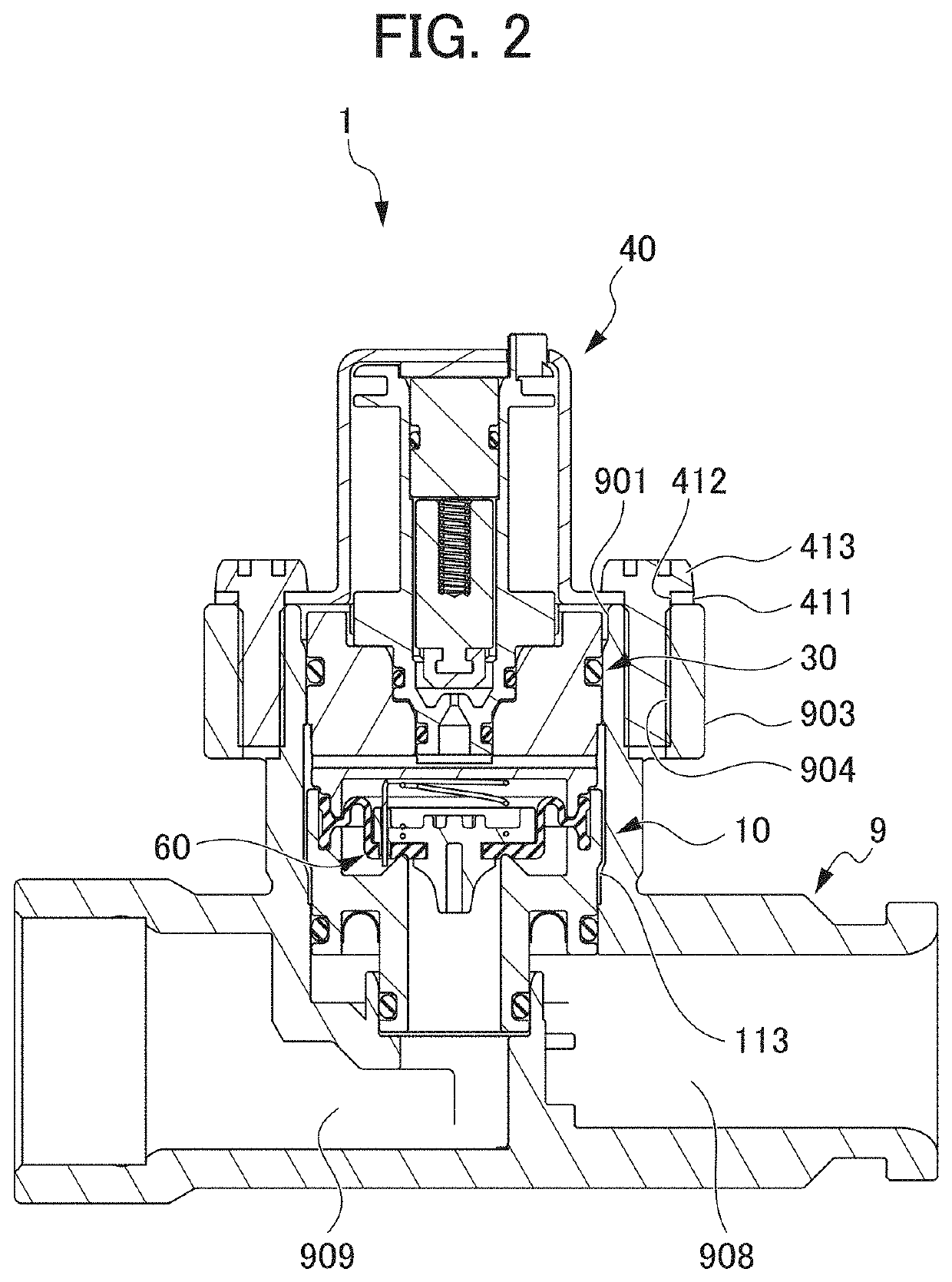 Pilot solenoid valve