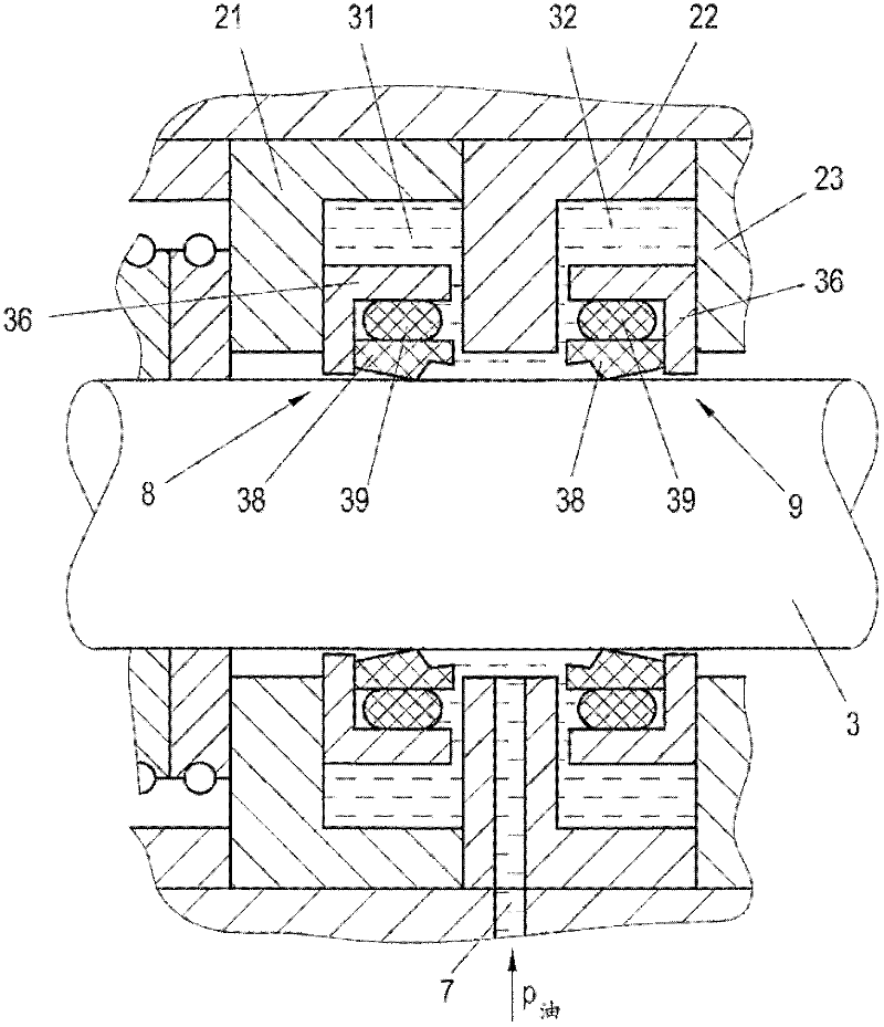 Sealing device for sealing the piston rod of a piston compressor