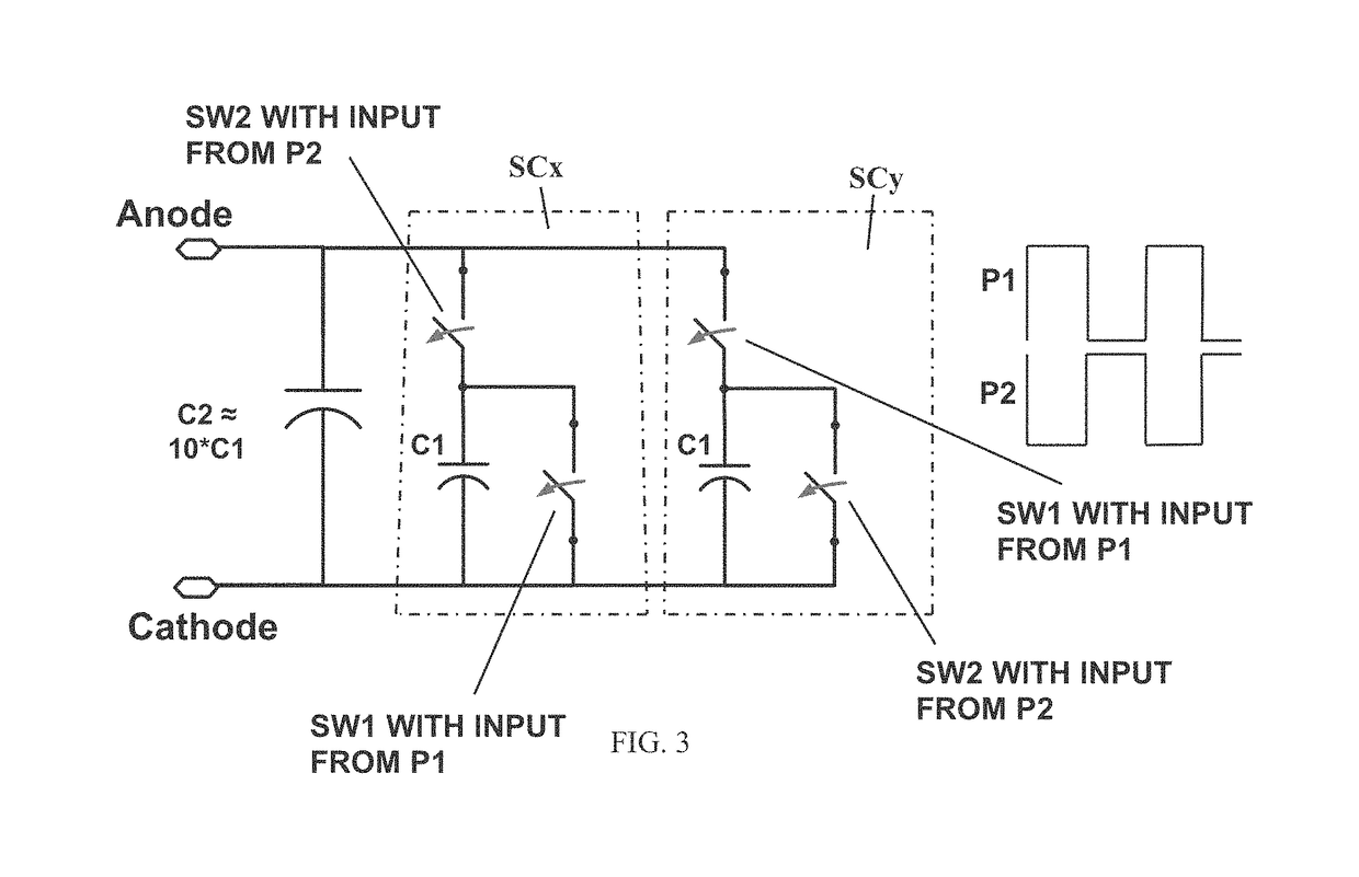 Switch capacitor in bandgap voltage reference (BGREF)