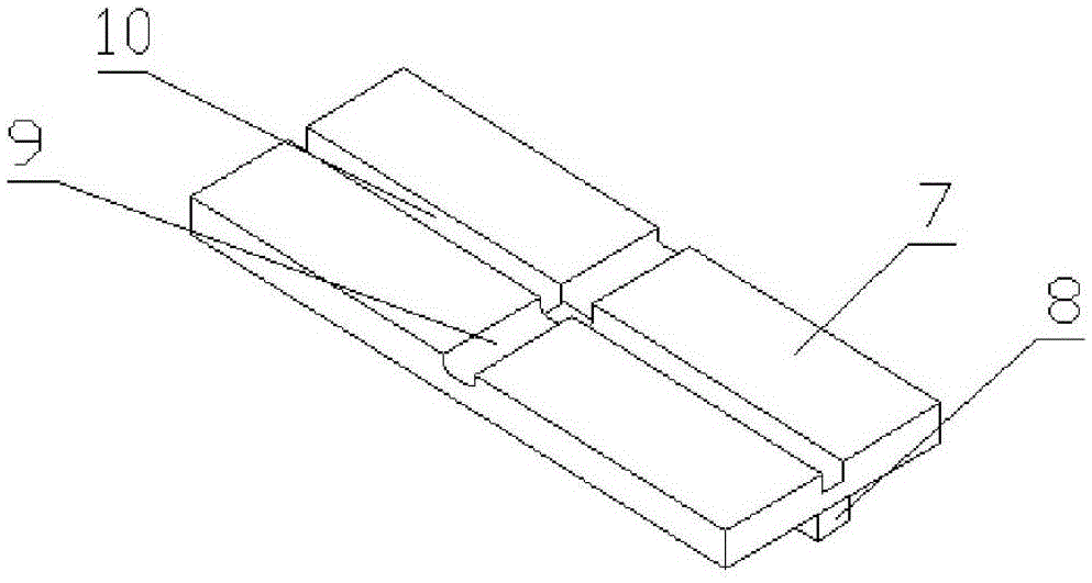 Manual line cutting device