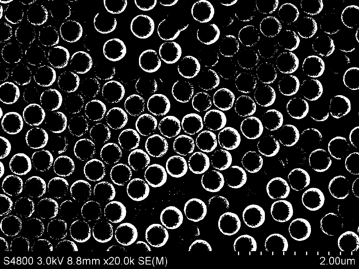 Method for constructing silver film trap structure on metal surface using ps microspheres as template