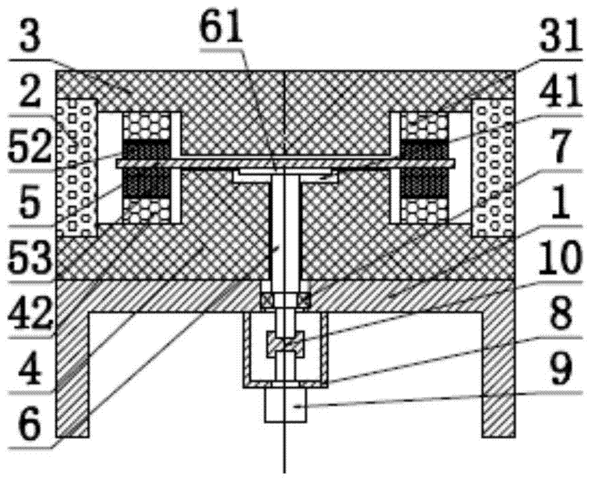 An annular combustion furnace with temperature subdivision function