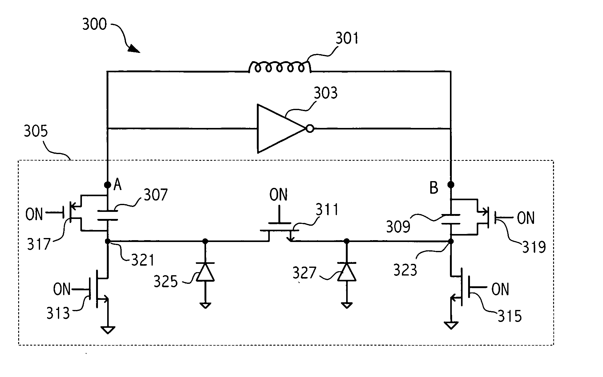 Method and apparatus for noise compensation in an oscillator circuit