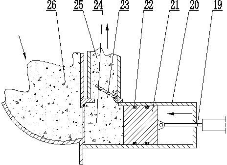 Concrete mixing grout transporting equipment