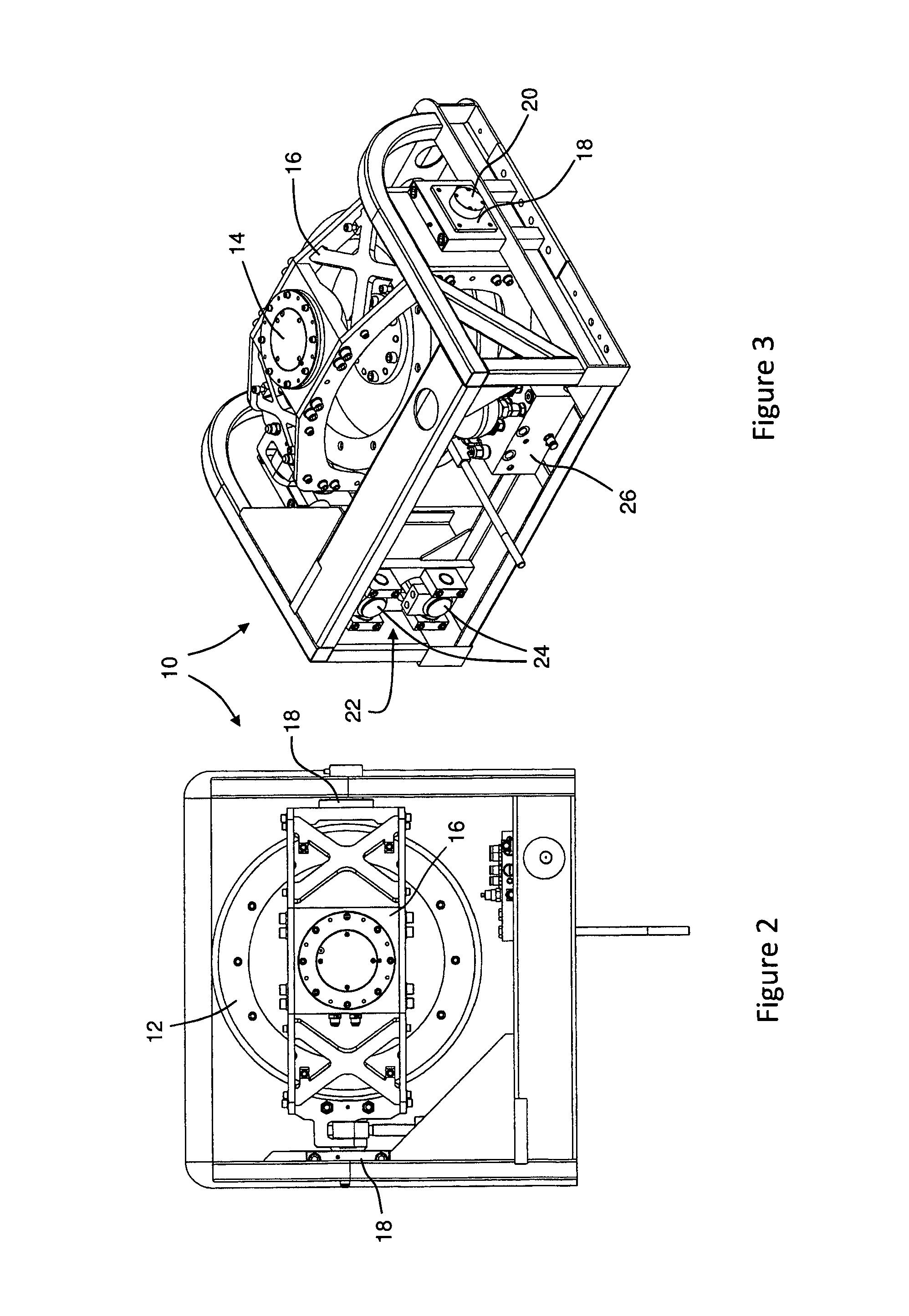 Active adaptive gyrostabiliser control system