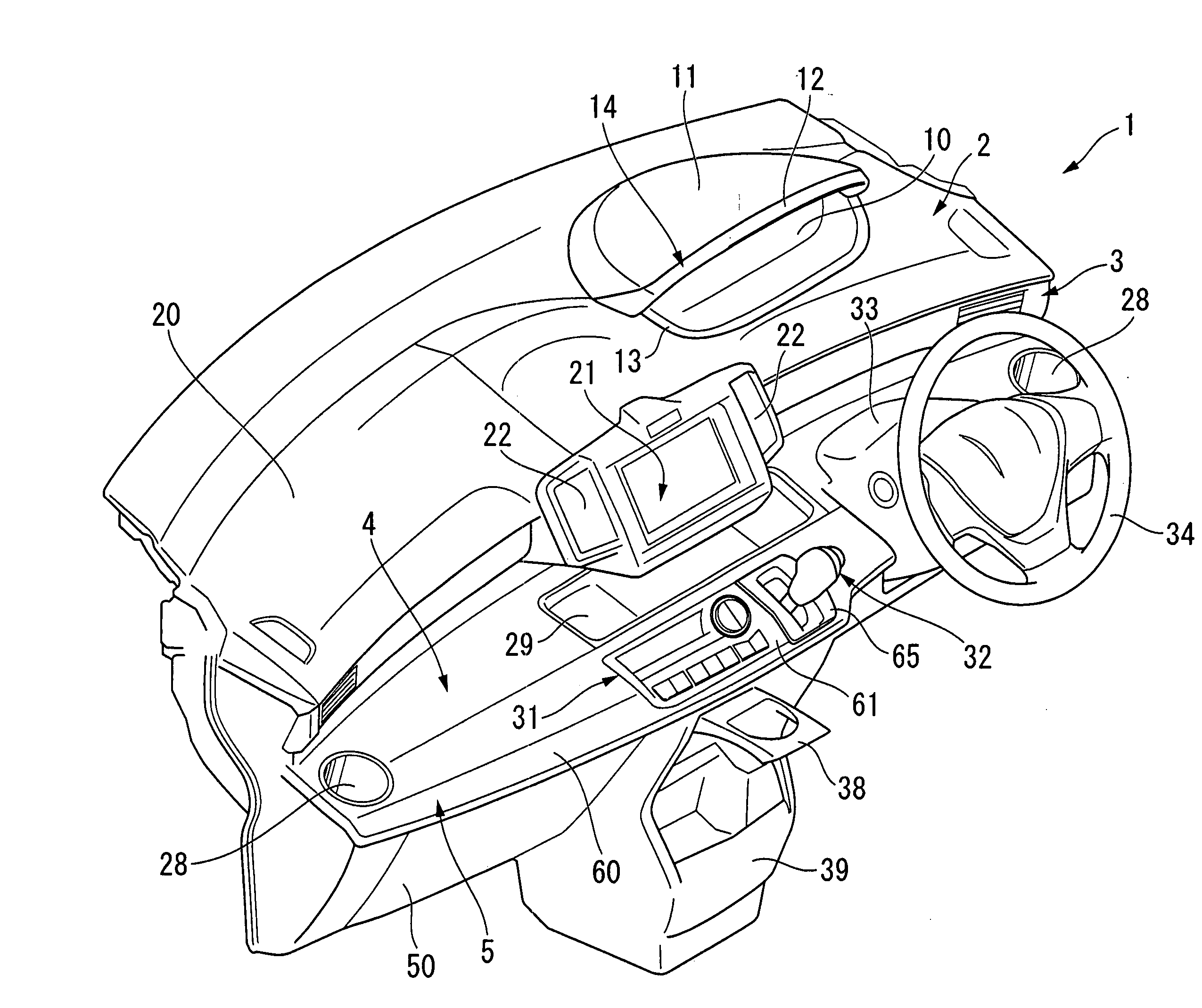 Instrument panel for vehicle and method for attaching vehicle-mounted device to instrument panel for vehicle