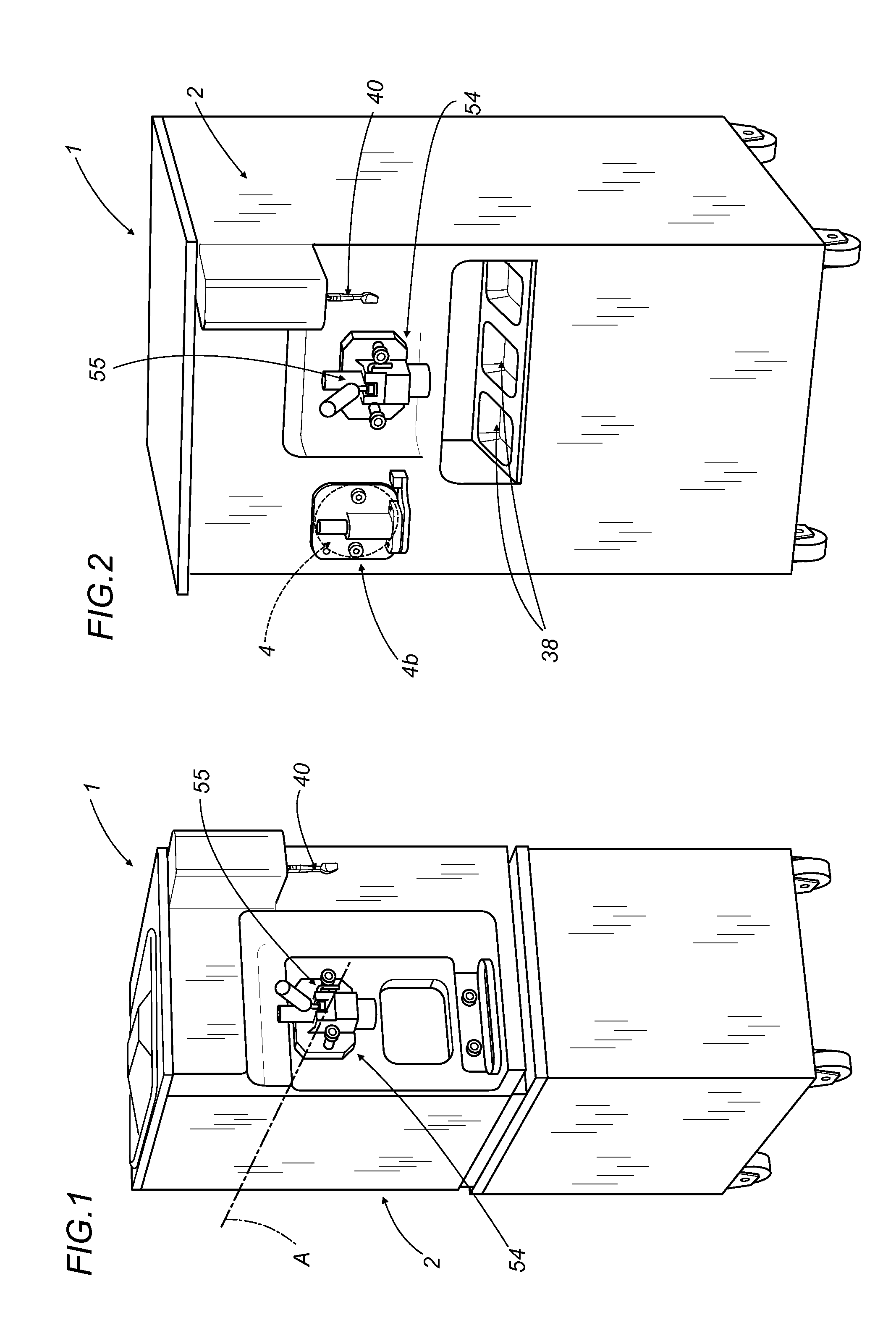 Machine for making and dispensing food products such as ice creams, ice cream shakes and the like