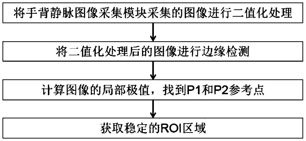 Community correction wearable equipment based on hand back vein identity recognition