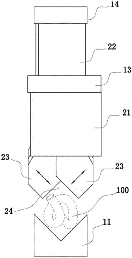 Pressure heads and straightening device