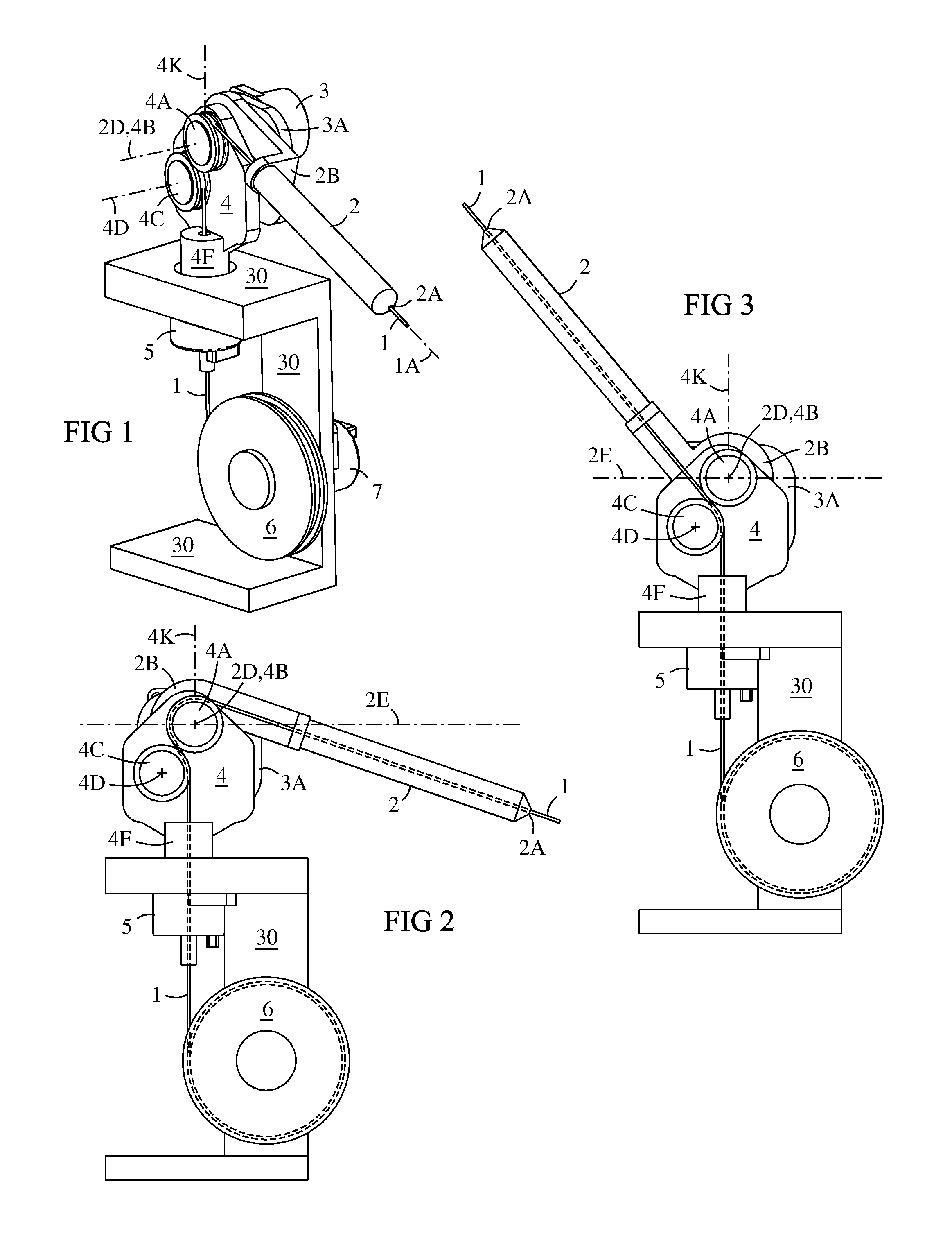 3-dimensional Cable Guide and Cable Based Position Transducer