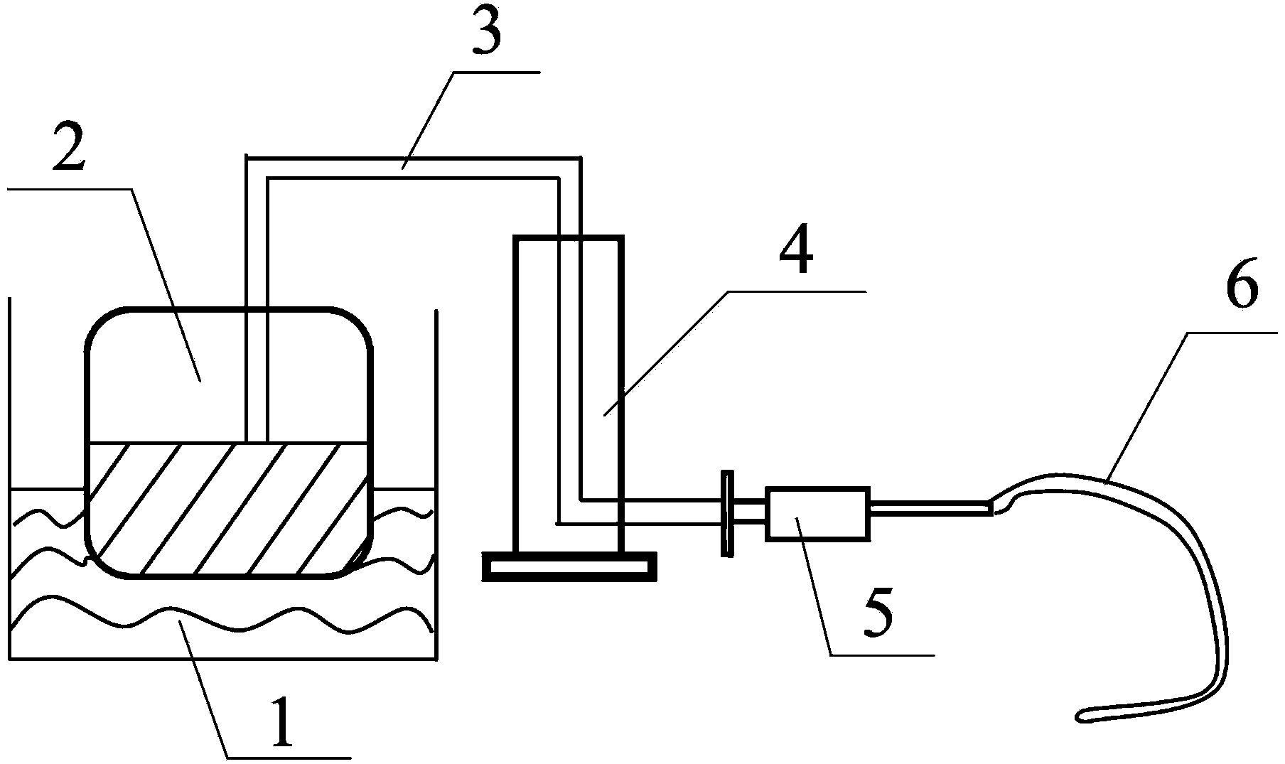 Electrostatic atomization method for evenly distributing particles