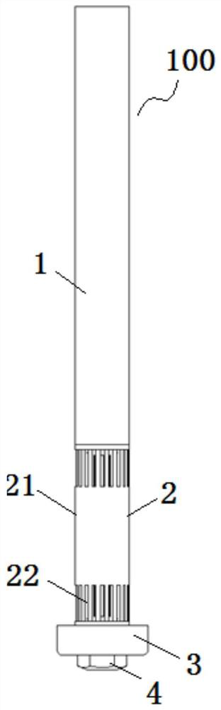 Magnesium rod assembly, water consumption equipment and water heater