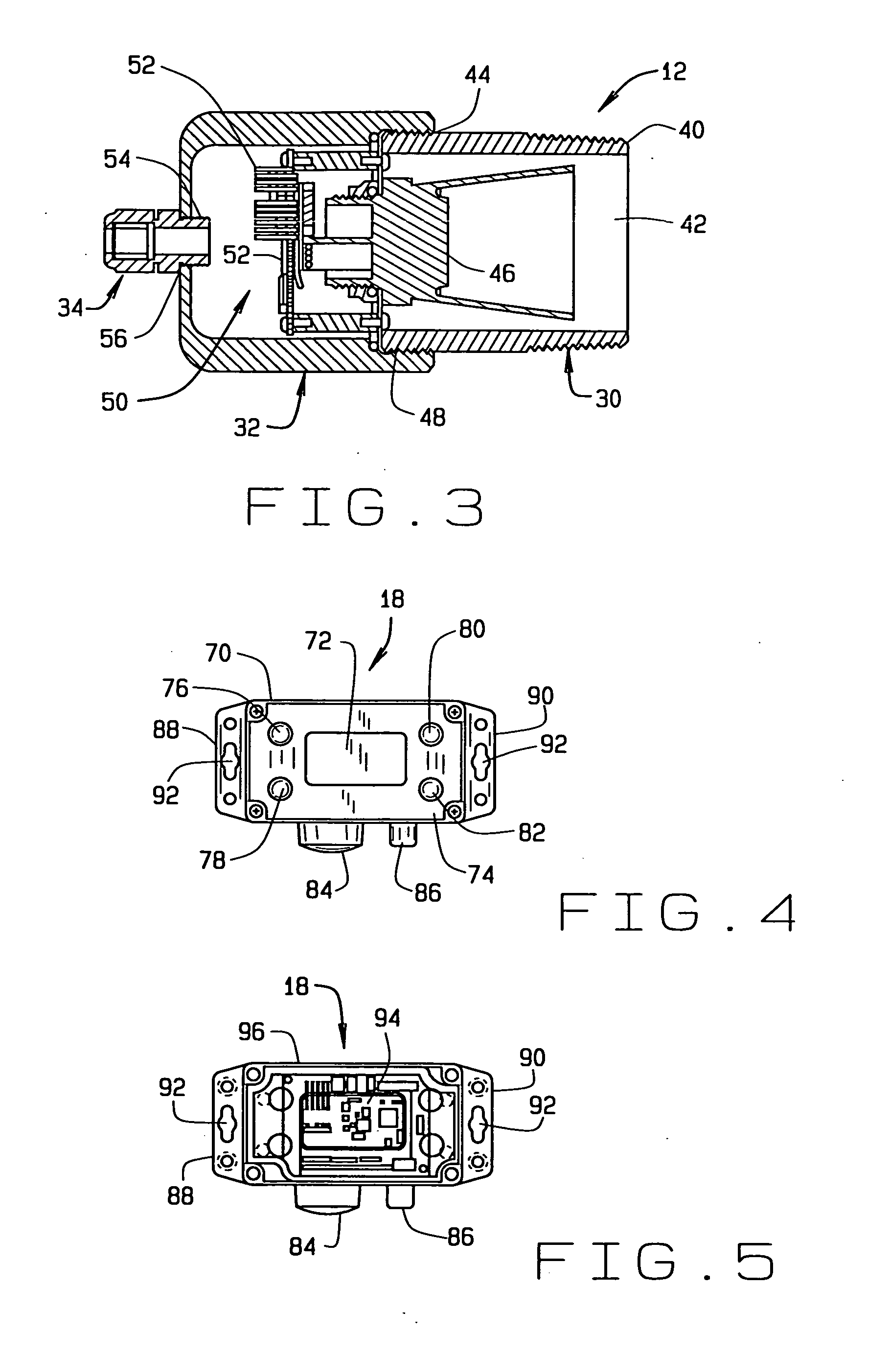 Sonic monitor system for a tank