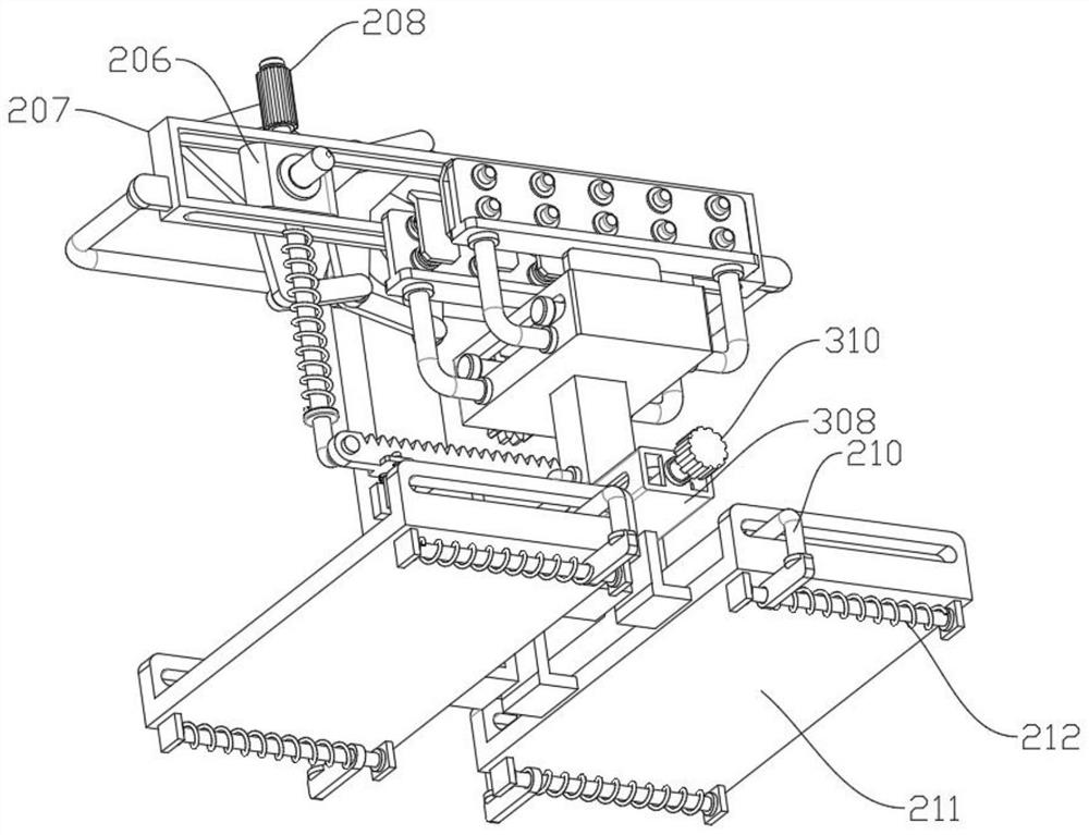 Rapid groove broaching equipment for wooden stool plate of woodworking workshop for children