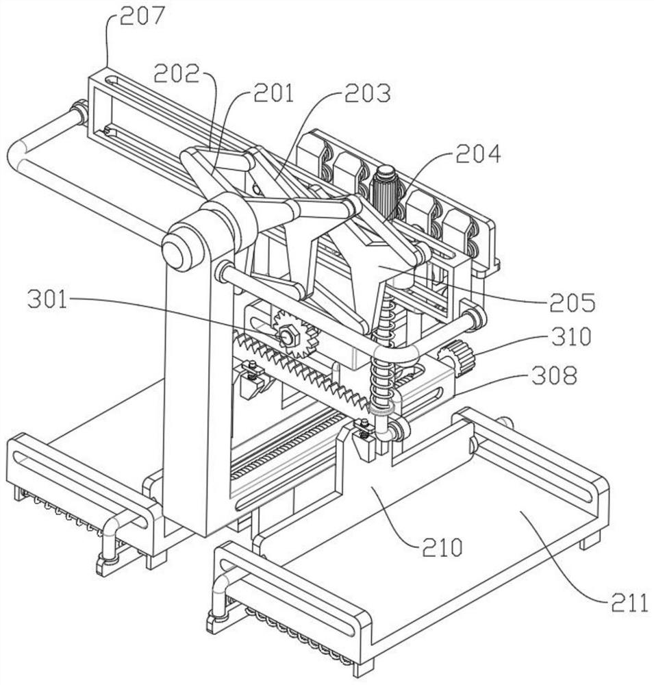 Rapid groove broaching equipment for wooden stool plate of woodworking workshop for children