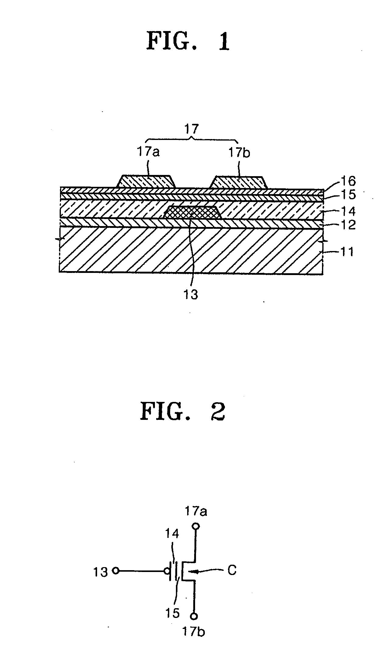 Organic thin film transistor and flat panel display device having the same