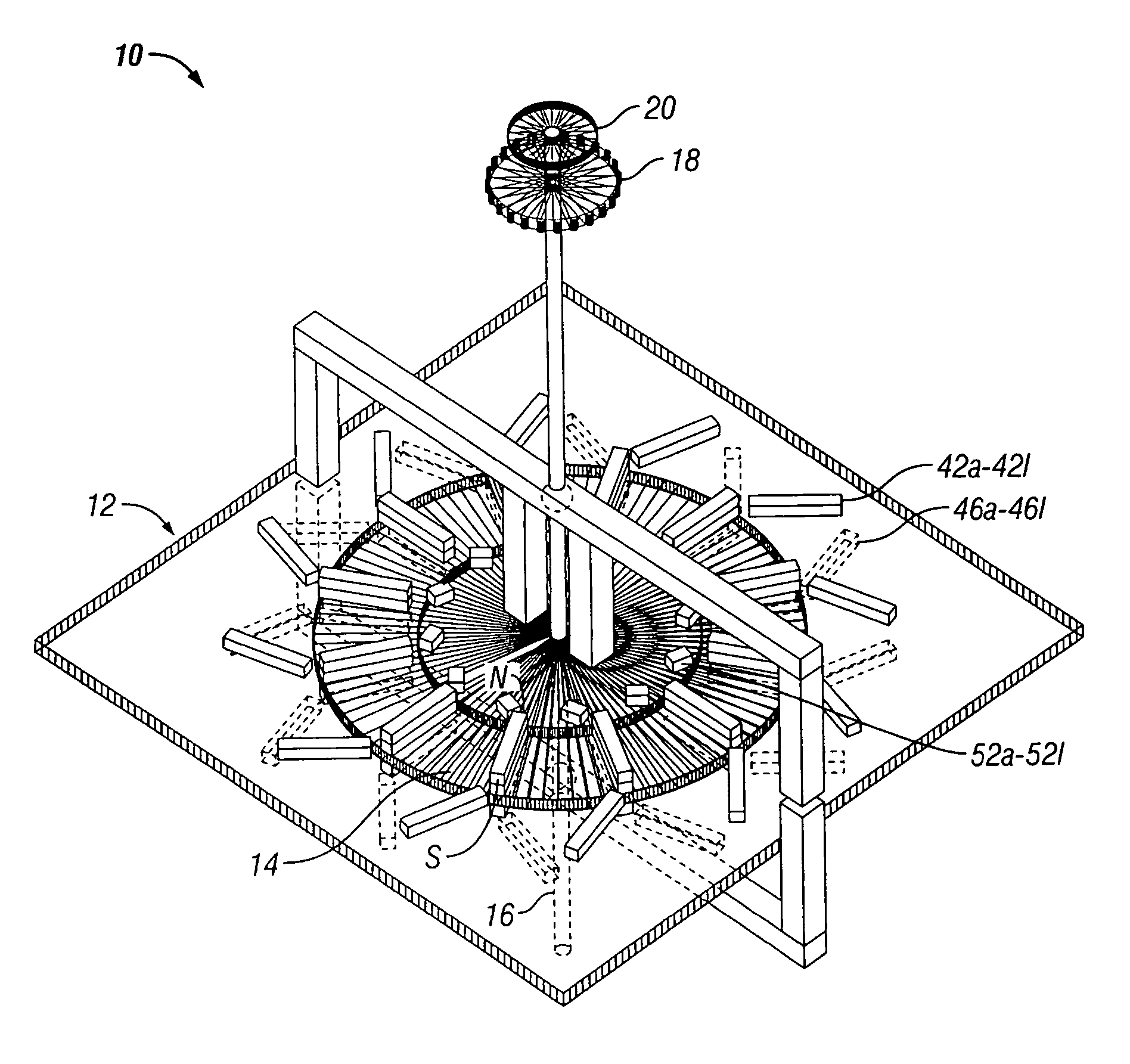 High efficiency magnet motor