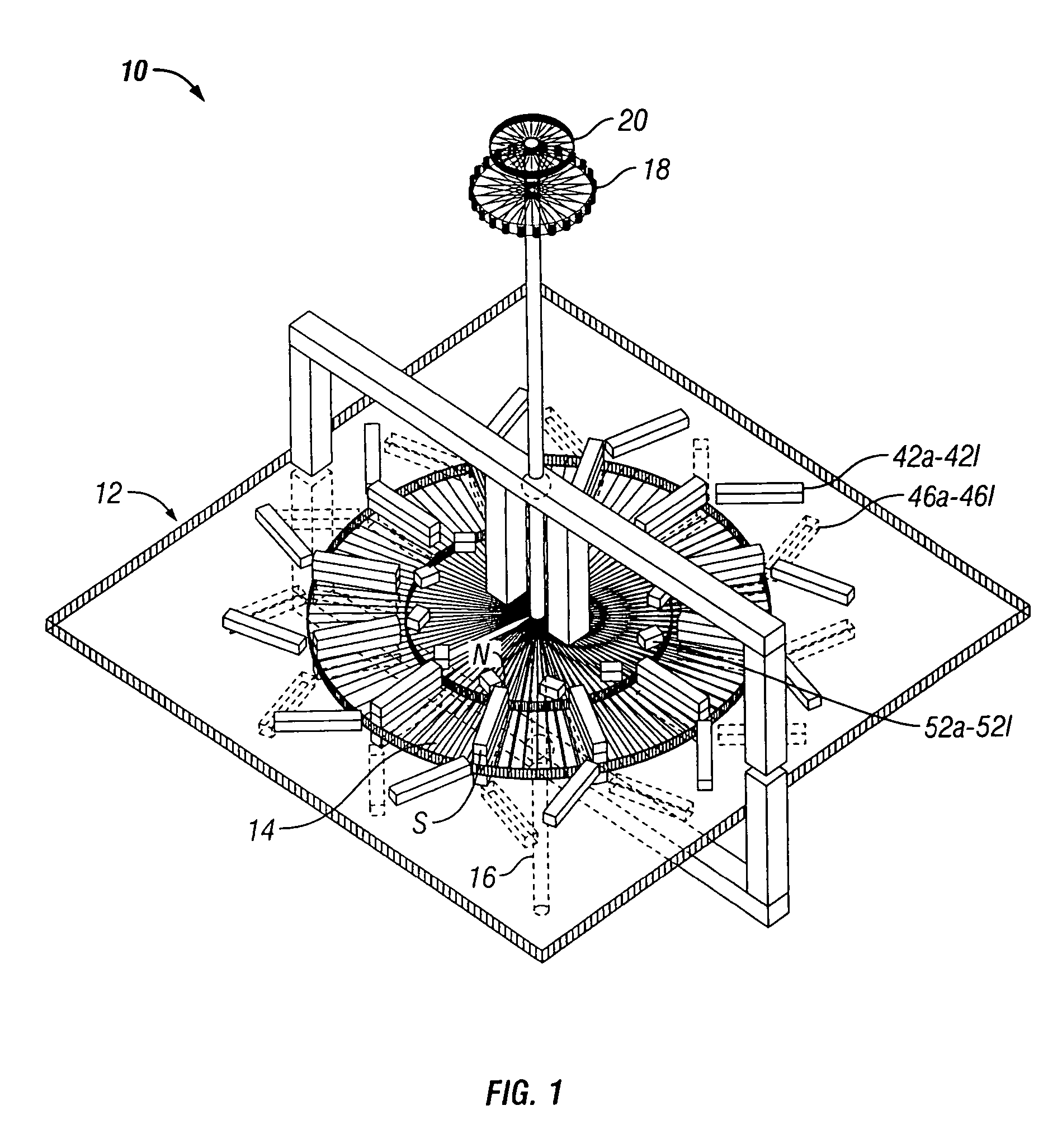 High efficiency magnet motor