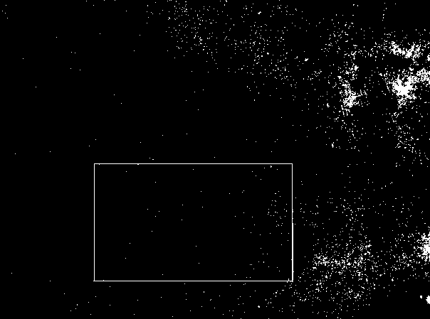 Rapid liquid mist characteristic measuring method based on digital image treatment technique