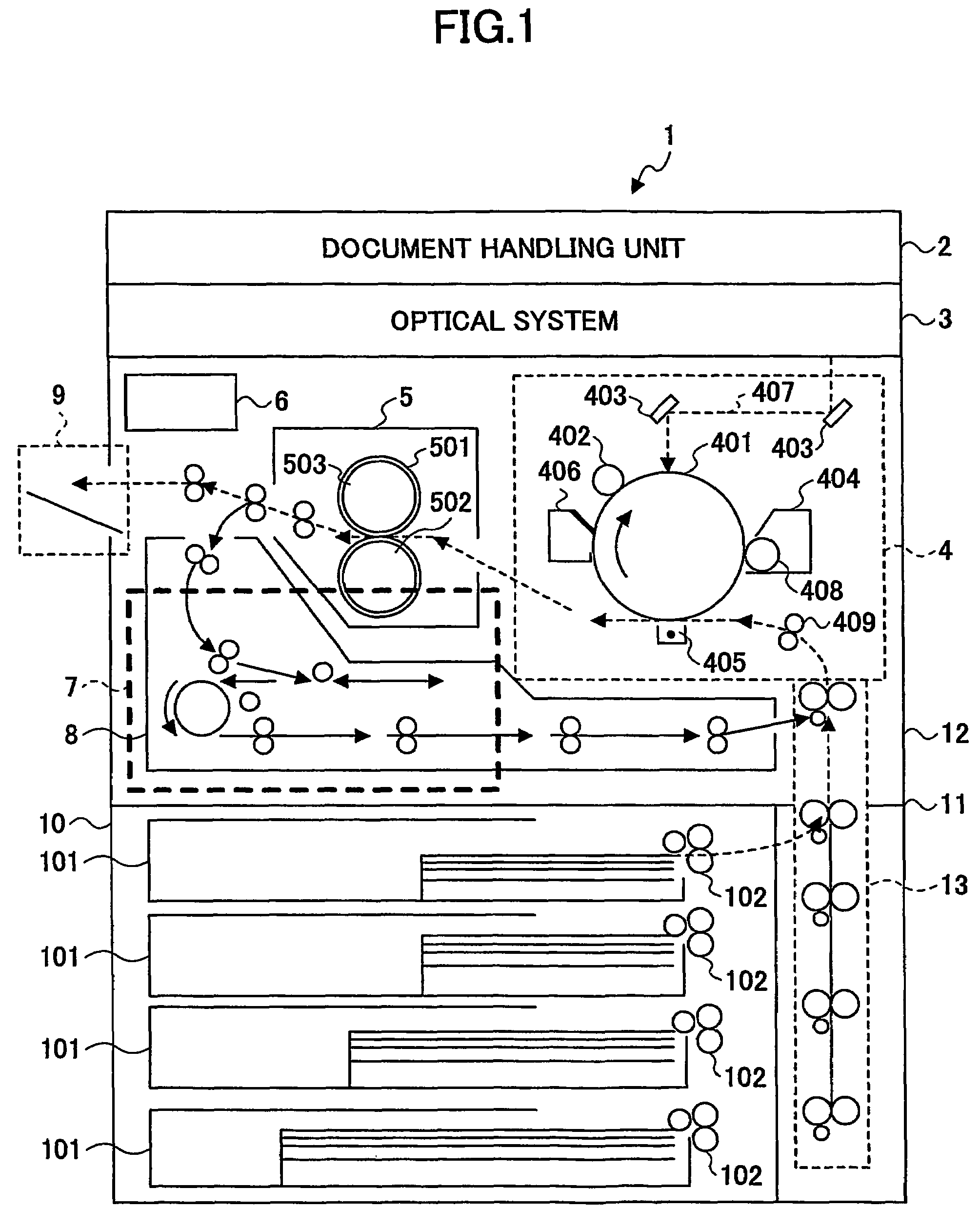 Image forming apparatus with another secondary power supply