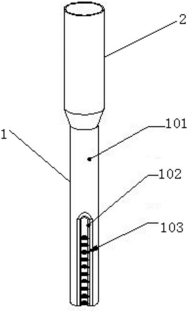 Fixing device for sample-loading copper grid