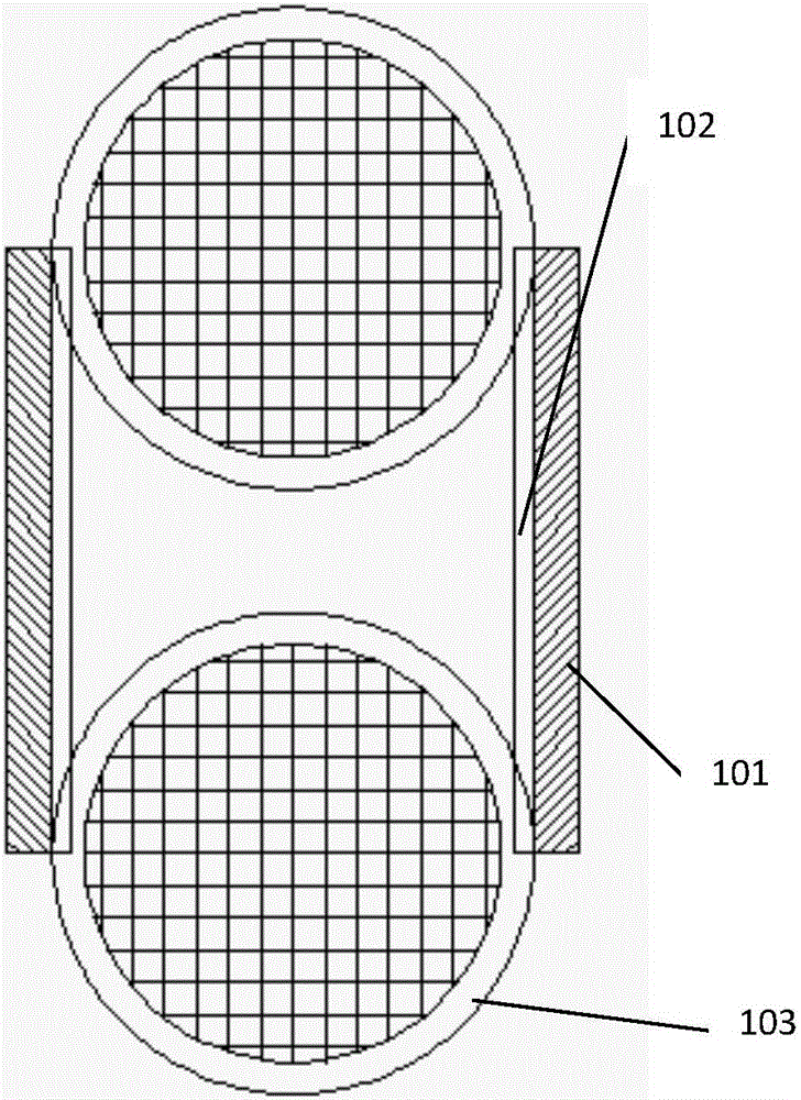 Fixing device for sample-loading copper grid