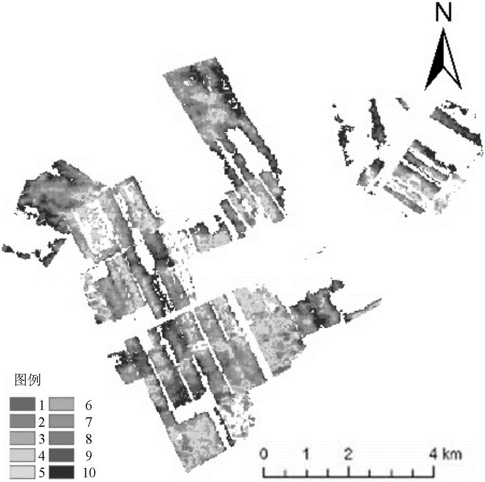 Remote sensing extraction method of agricultural disaster information based on vegetation index time-space statistical characteristics