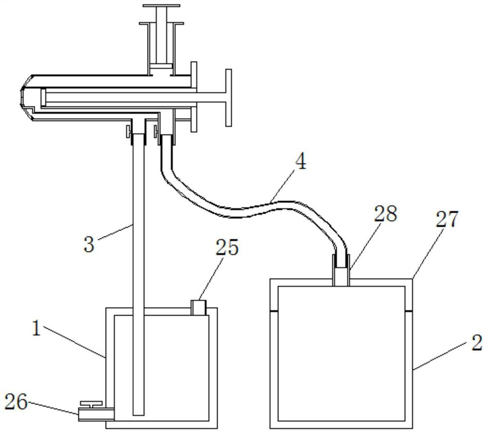 A kind of laxative device for gastroenterology