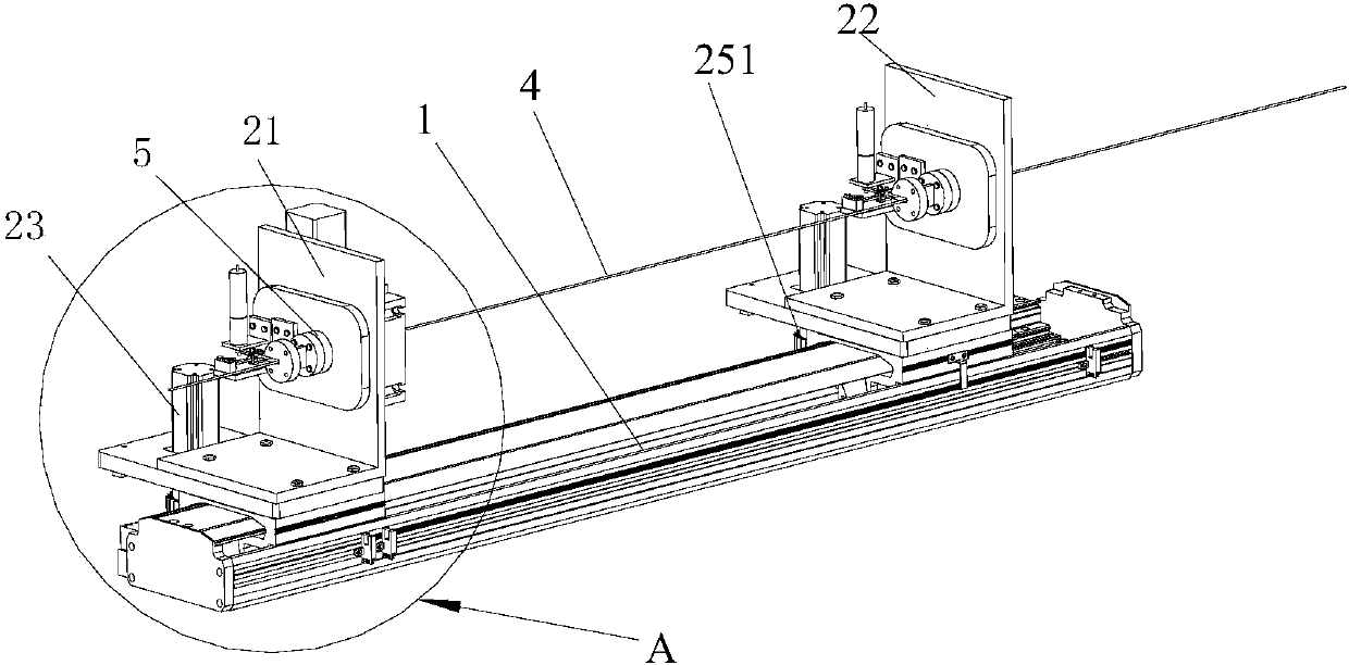 Guide wire intervention device for minimally invasive intervention surgical robot