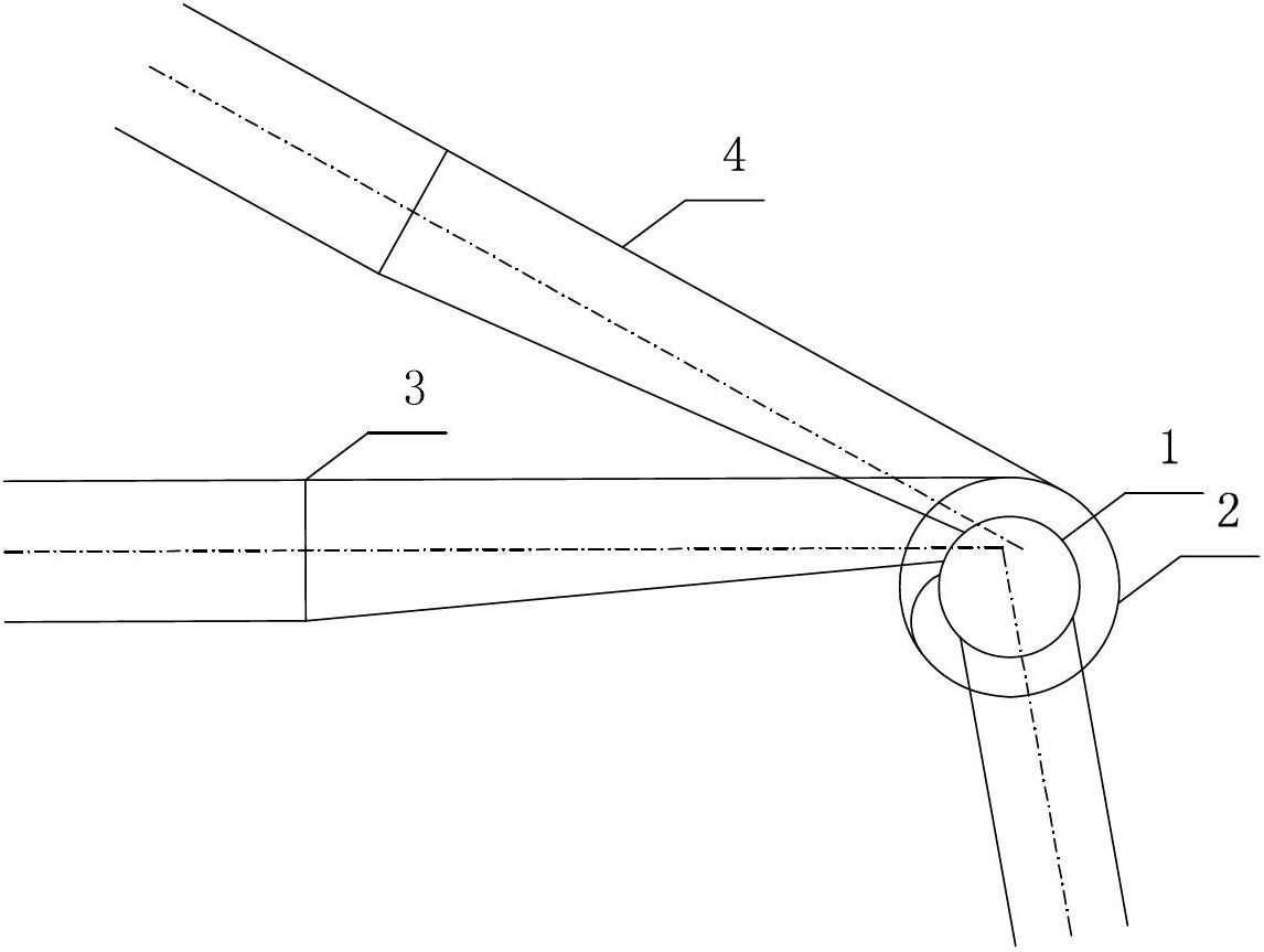 Swirling flow shaft with a plurality of swirling chambers