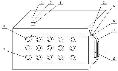 Heat preservation transport box and transport vehicle