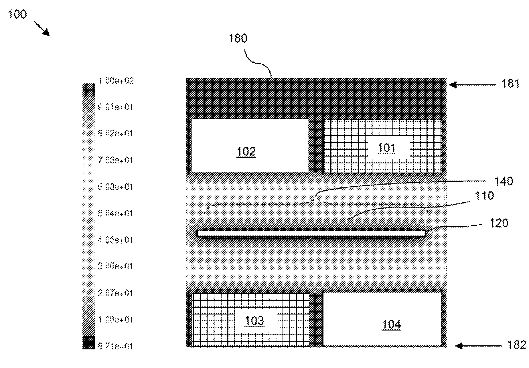 Multi-anode system for uniform plating of alloys