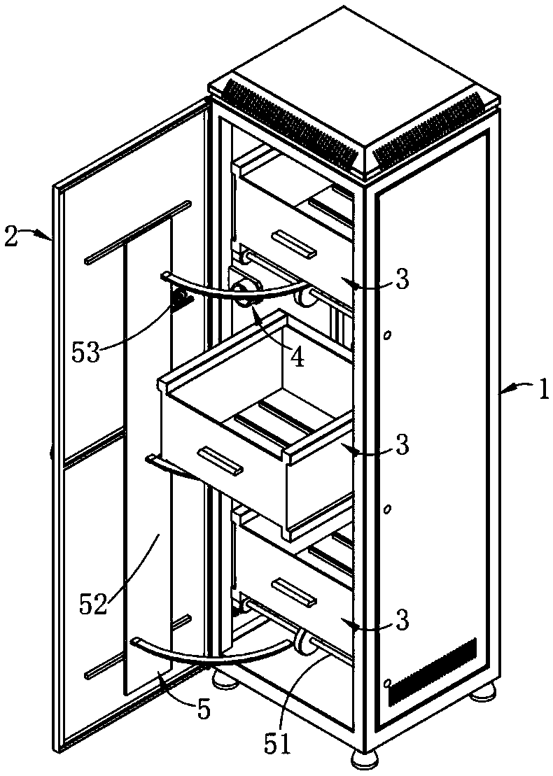 Convenient maintenance low voltage intelligent switch cabinet