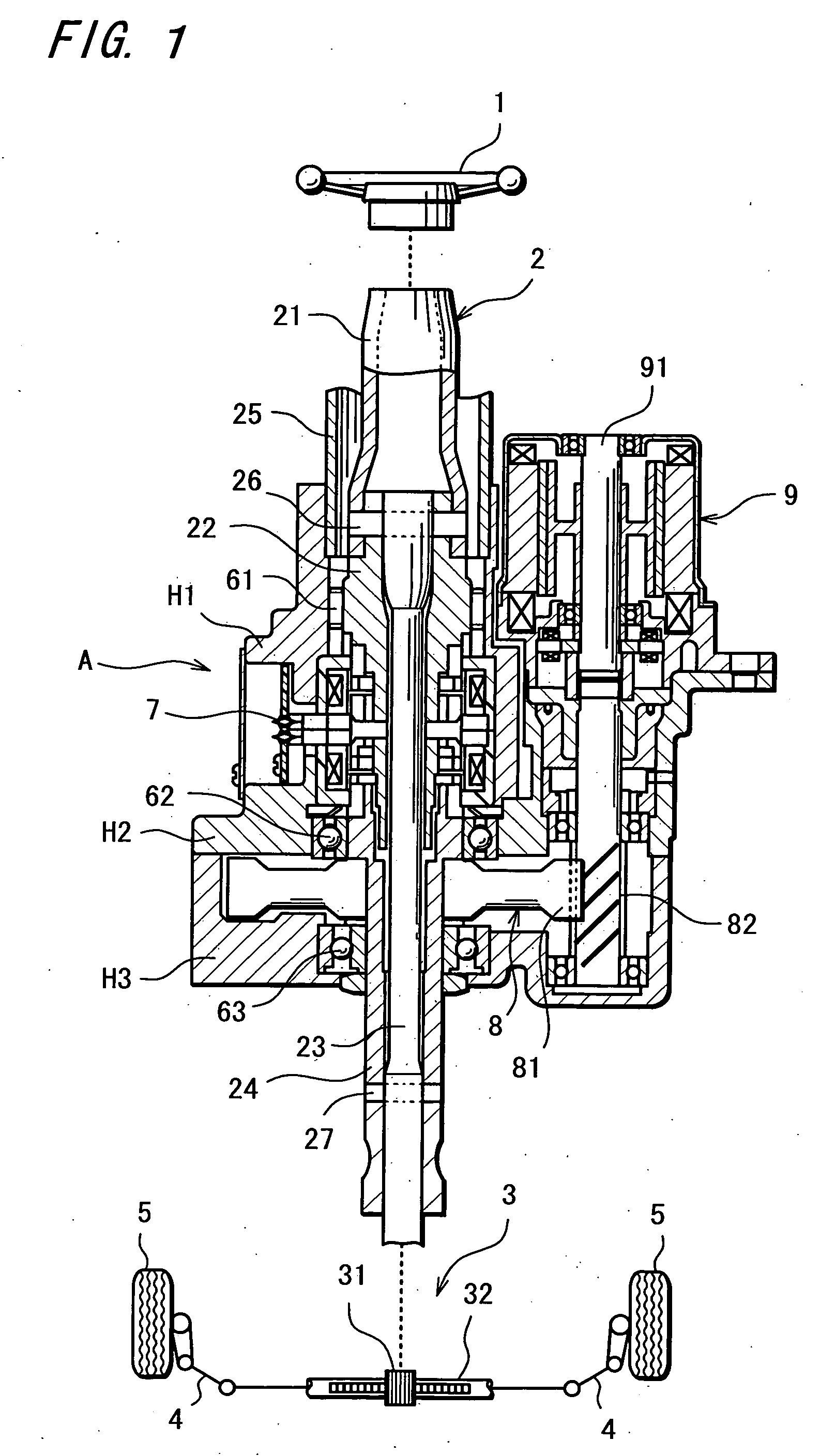 Electric motor power steering system