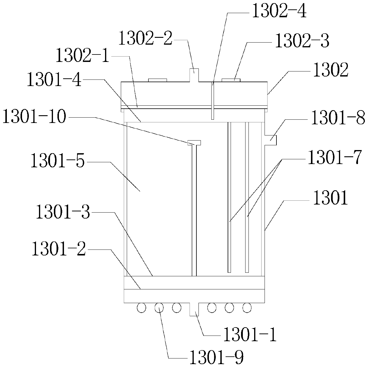 Super(sub)critical CO2 scouring device