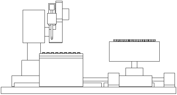 High-precision positioning automatic screwing system