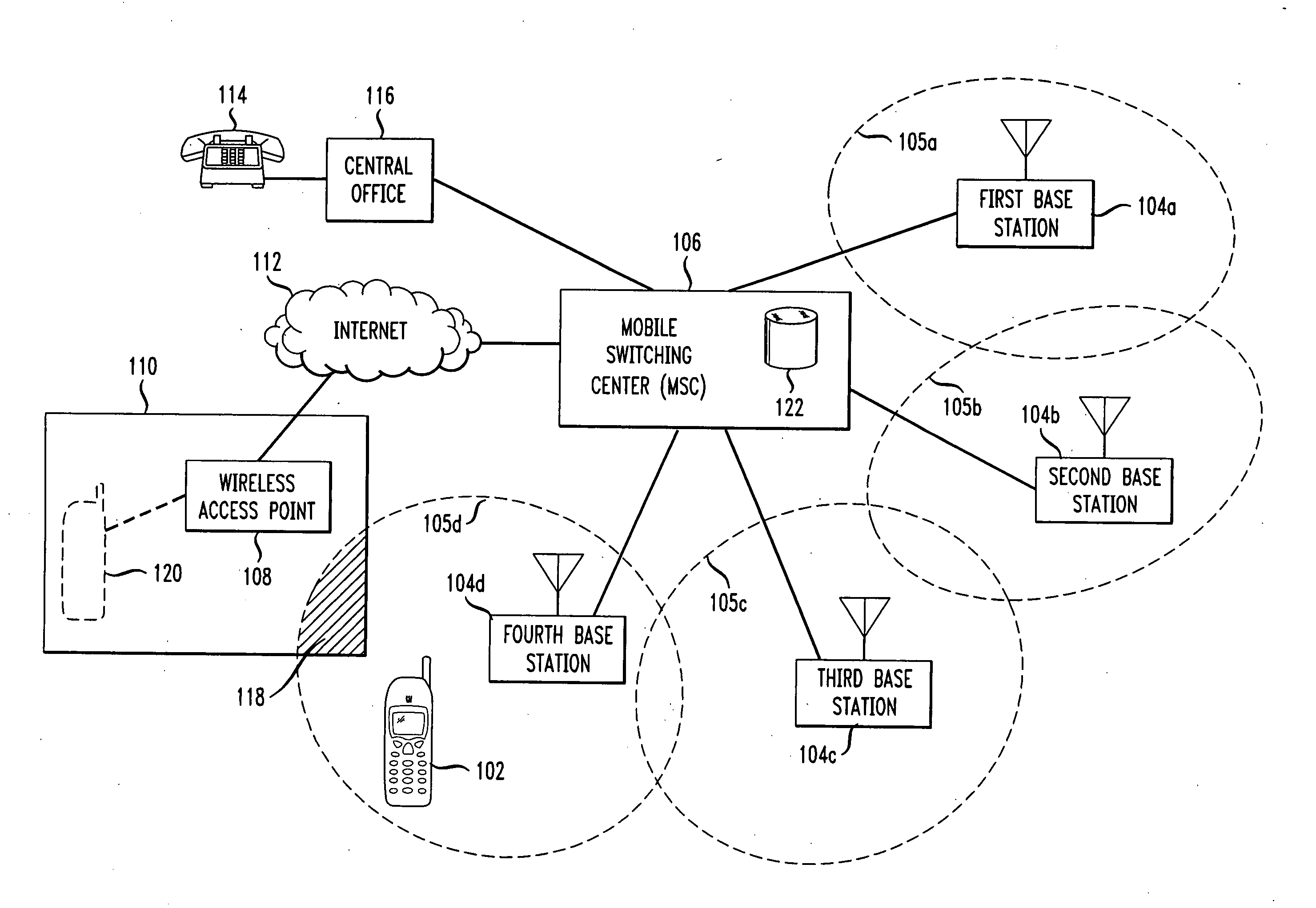 Method and apparatus for routing a call to a dual mode wireless device