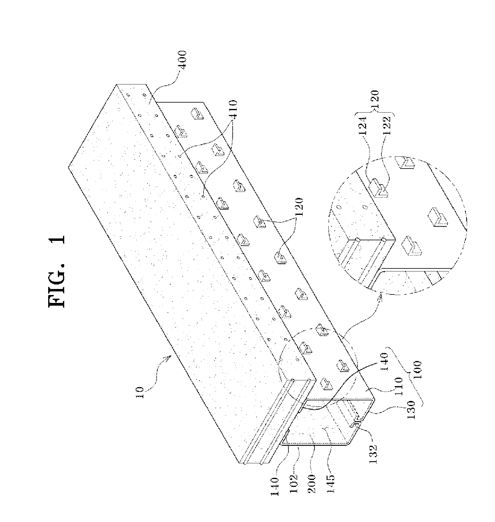 Structural composite hybrid beam(SCHB) consisting of cold-formed steel and cast-in-place concrete having attached fire-resistant coating material and constructing method of the schb