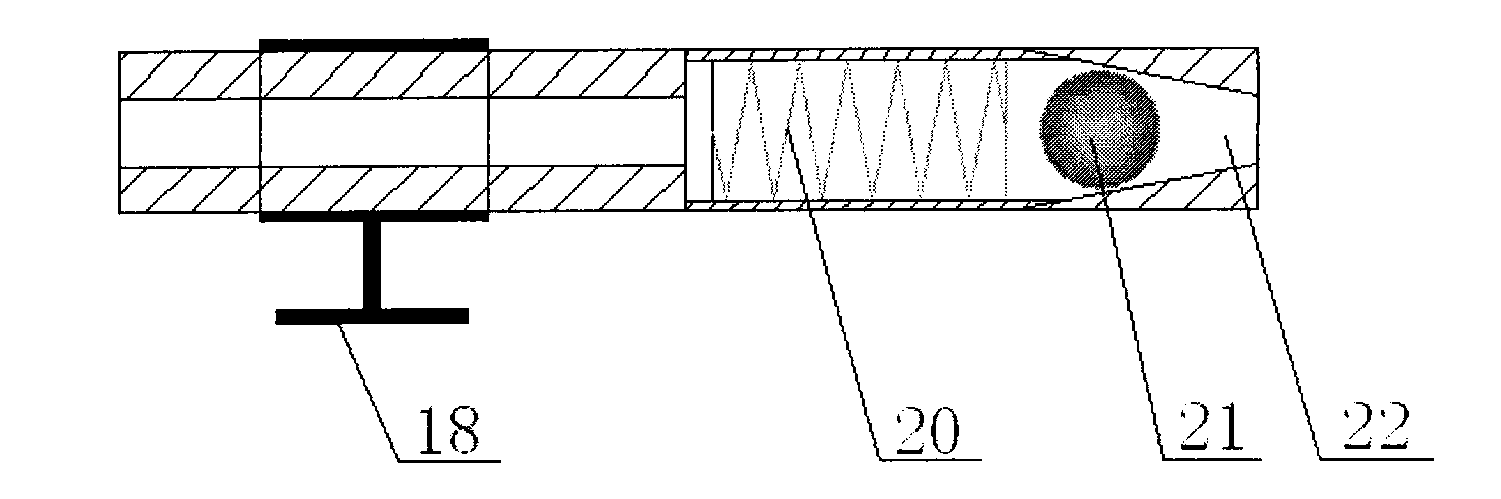 Gas sample acquisition and analysis device for coal mine gob