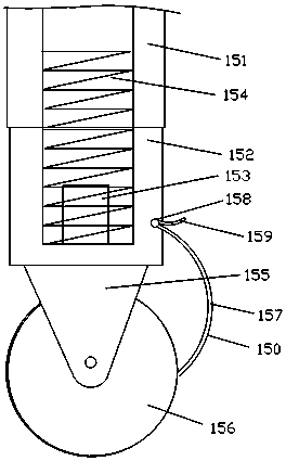 Computer host bracket capable of avoiding optional rolling