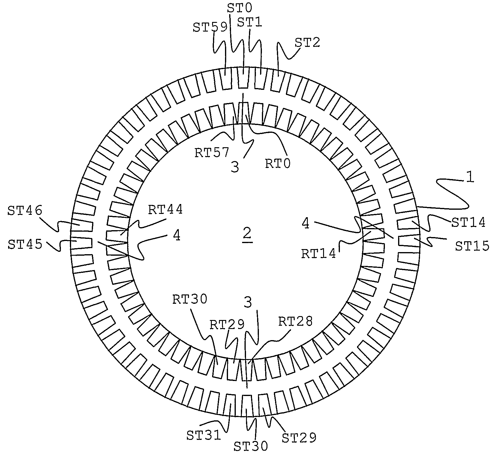 Induction and switched reluctance motor