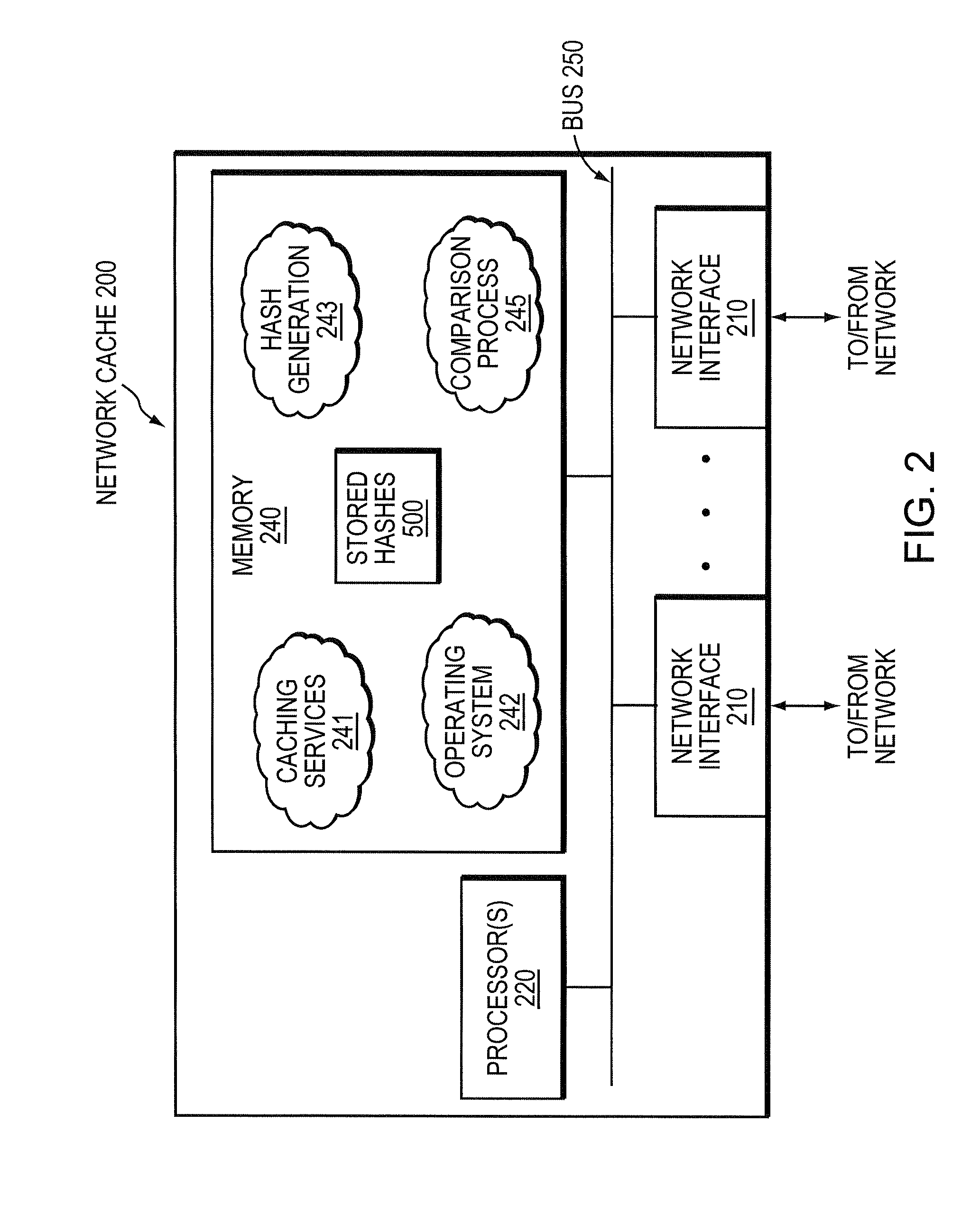 System and method for bandwidth optimization in a network storage environment