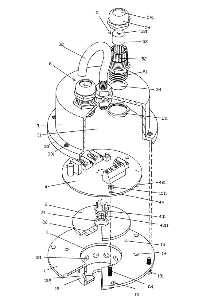 Smog sensor device