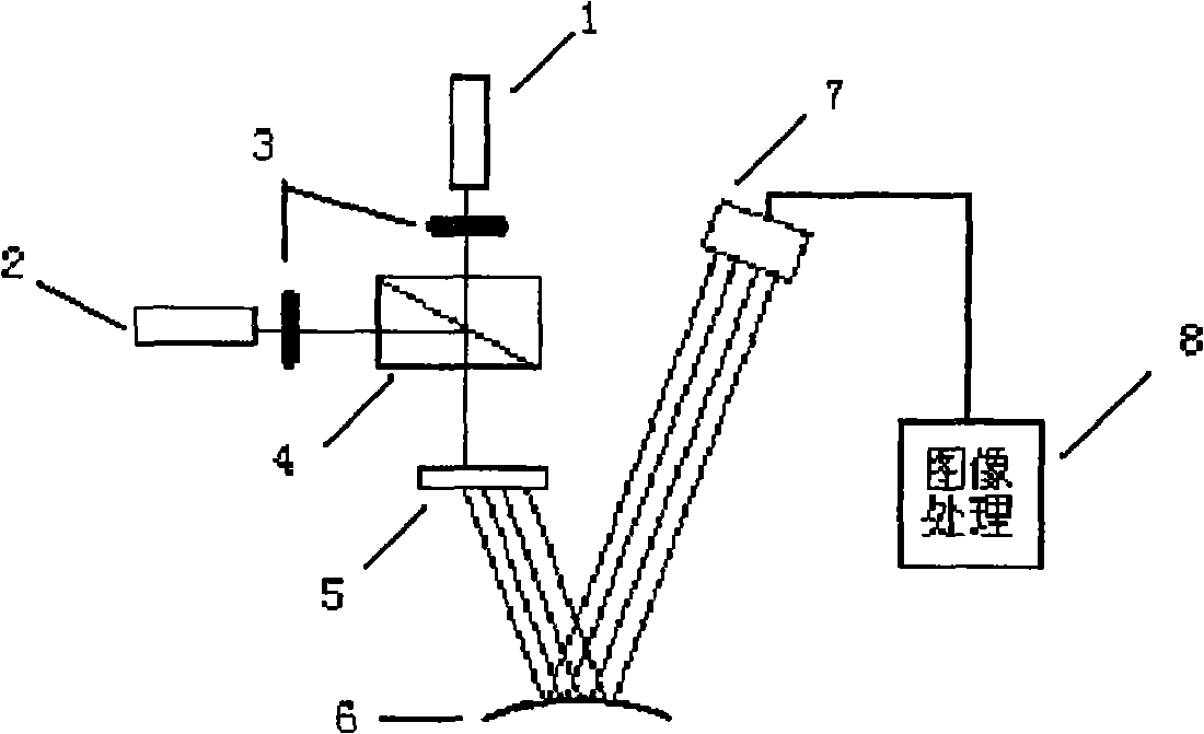 Method for on-line detection of film growth rate and stress