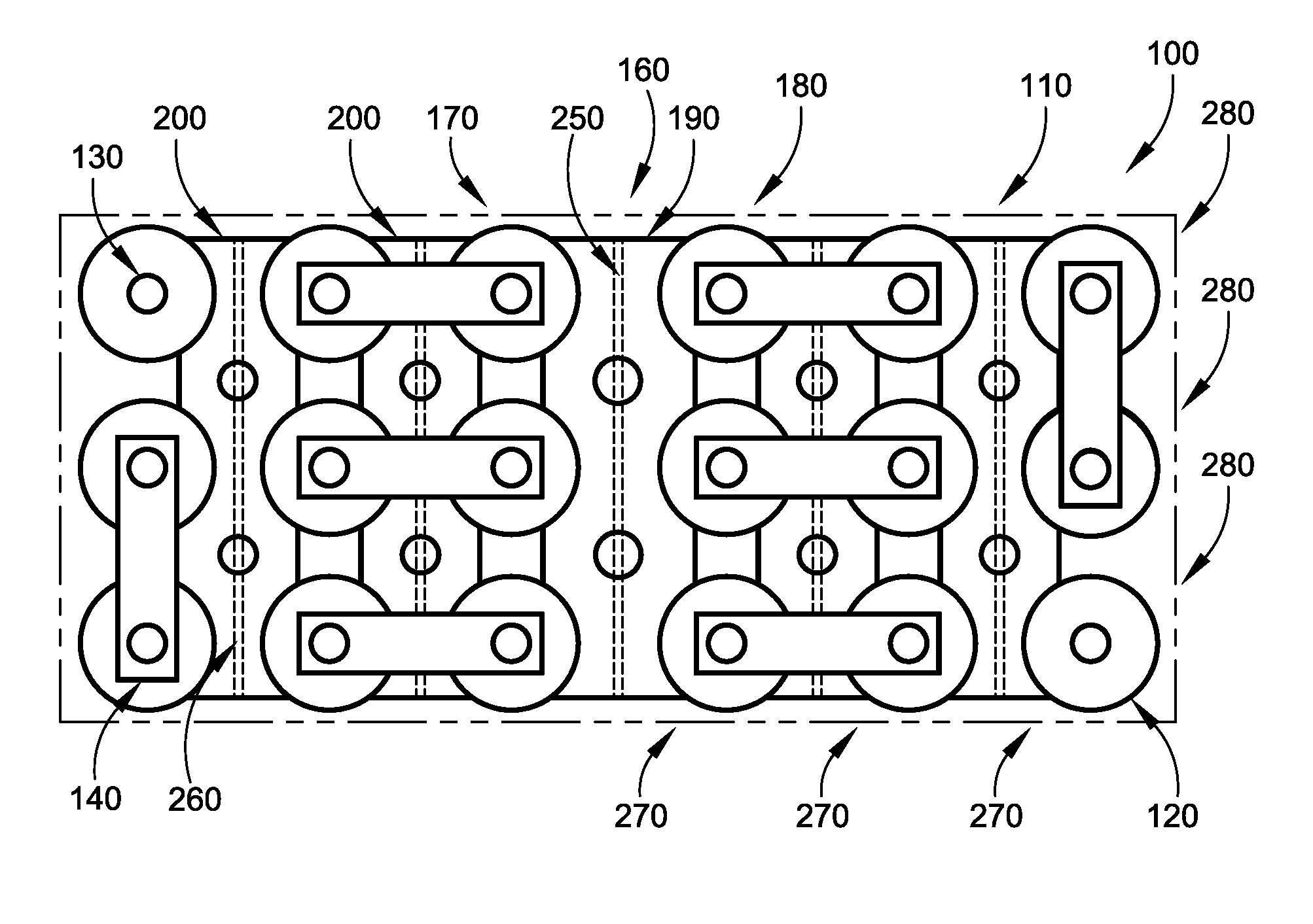 Energy Storage Cell Support Separator and Cooling System for a Multiple Cell Module