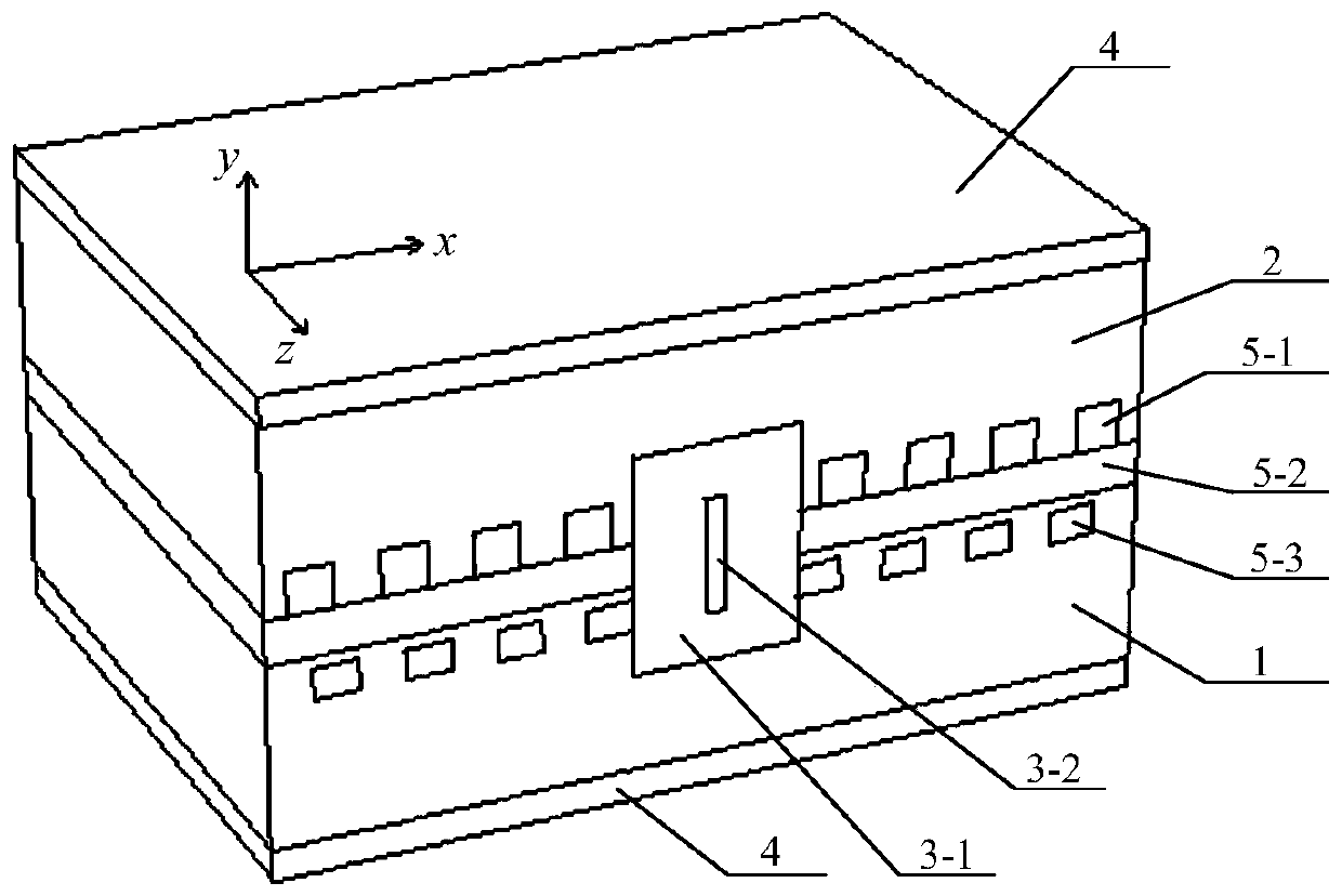 A high-power semiconductor laser based on PT Bragg reflection waveguide and its preparation method