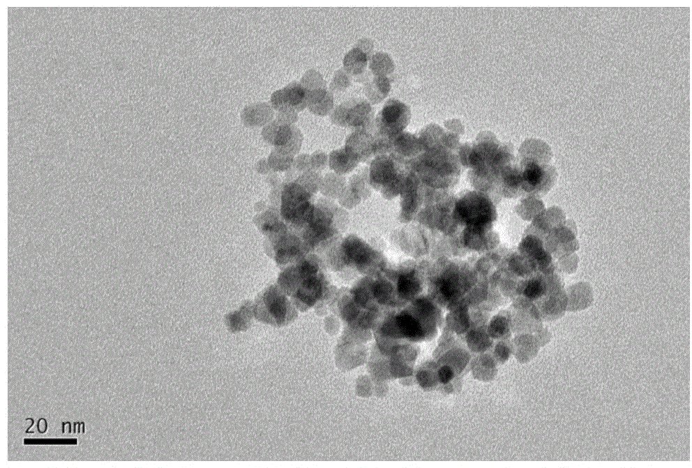 Acid-resistant magnetic chitosan microspheres as well as preparation method and application thereof