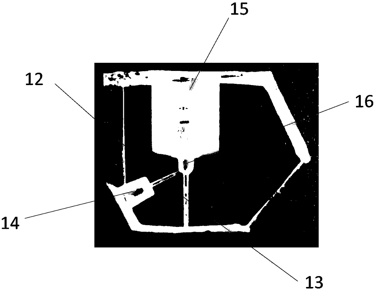 Measuring device for injection hole pressure of engine fuel oil injection system